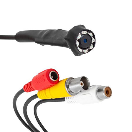 PowerMaster PM-19307 2mp 3.7mm 1080p 2000 TVL Analog CVBS Yuvarlak Mini Tip Mikrofonlu Kamera