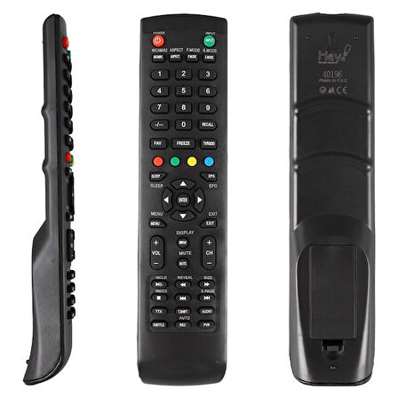 HEY 40196 Vestel Altus Arçeli̇k Beko Arctic Blomberg Uyumlu LCD LED TV Kumanda