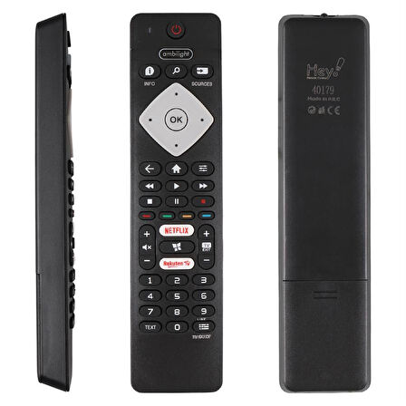 Hey Phılıps Ambılıght Netflıx-Rakuten Tv Tuşlu 43Pus6504/62 Led Tv Kumanda