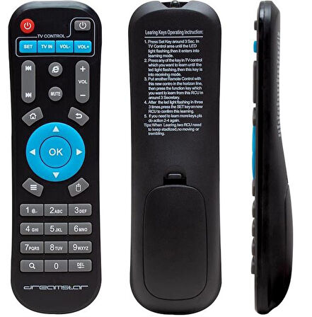 HEY 40114 Dreamstar Next Mybox 4K Android BOX Kumanda