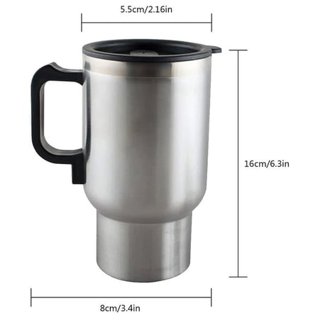 Powermaster PM-140Z Paslanmaz Çelik 12 Volt Araç Kettle