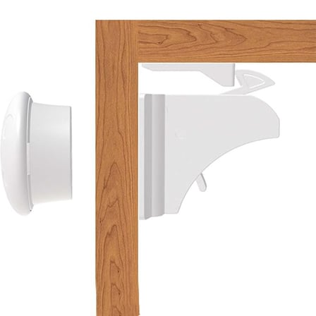 Sunup SN-38125 Mıknatıslı Beyaz Çekmece Dolap Kilidi