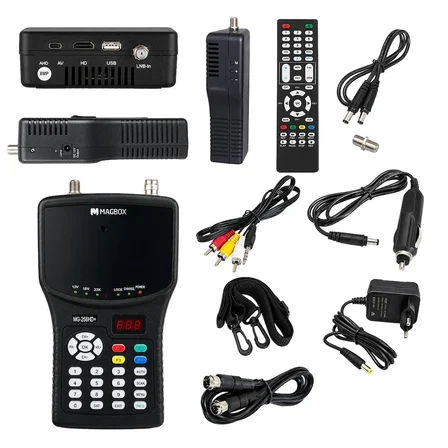 Magbox MG-256HD+ 4.3" İnç Spektrumlu Uydu Yön Bulucu