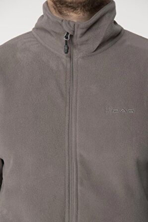 2AS Pamra Tam Fermuarlı Erkek Polar Sweatshirt 2ASPMR11055700