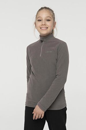 2AS Potra Yarım Fermuarlı Çocuk Polar Sweatshirt