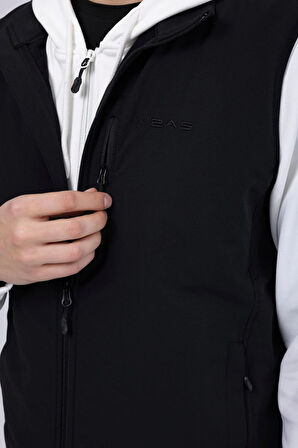 Arete Unisex Yelek Siyah