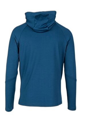 2AS Selenge Fermuarlı Kapşonlu Sweat Lacivert