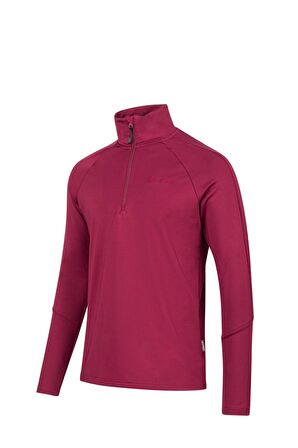 2AS Kherlen Yarım Fermuarlı Sweat Bordo