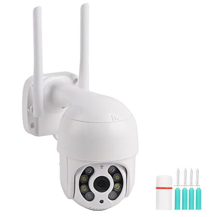 Powermaster PM-26198 Dış Mekan Wifi/POE Ethernet Kamera 4MP 1080P ICSEE