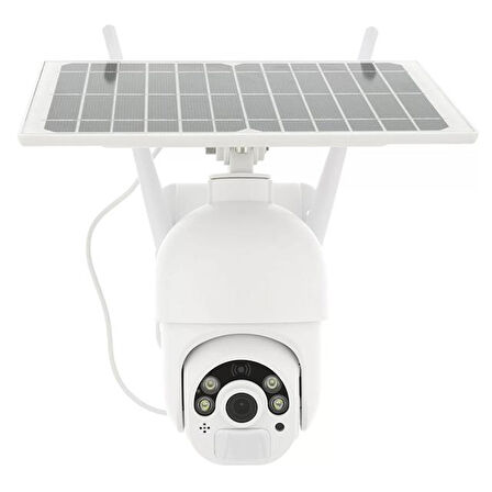 Powermaster PM-26195 Solar Güneş Panelli 2MP 1080P 4G Sim Kart Ubox Destekli Wifi Kamera