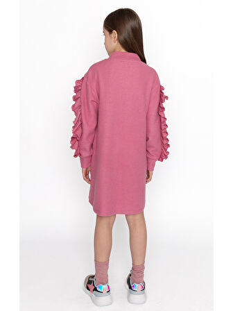 Payet Kalpli Kız Çocuk Elbise