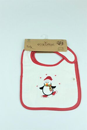 Ecocotton Penguin Önlük 2'Li