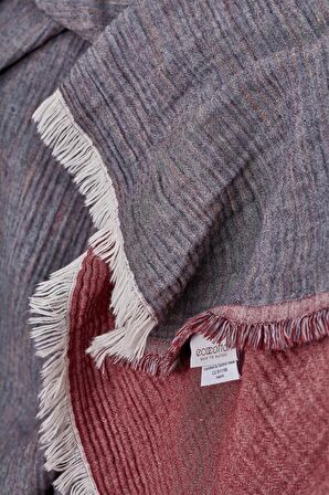 Ecocotton Muna İnject Yatak Örtüsü Bordo 230*250 cm