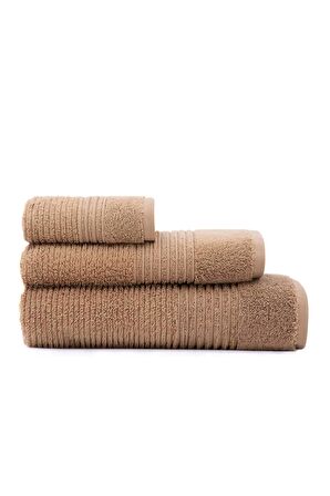  Arina Hamam  Seti %100 Pamuk Air Twist Kahverengi