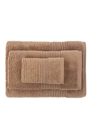  Arina Hamam  Seti %100 Pamuk Air Twist Kahverengi