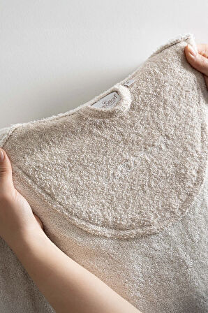 Ecocotton Ramina Organik Pamuk Bej "X-Large" Erkek Bornoz