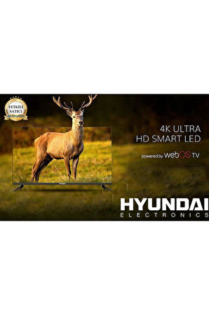 Hyundai 50HYN3205 4K Ultra HD 50" 127 Ekran Uydu Alıcılı Smart LED TV