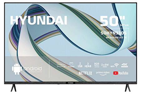 Hyundai 50HYN3105 50" 127 Ekran 4K Ultra HD Android TV