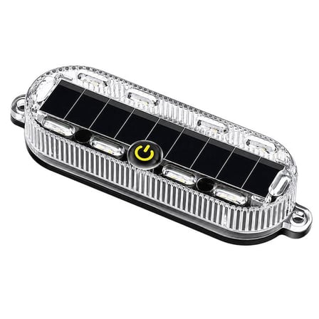 Powermaster PM-25928 Güneş Enerjili Çok Renkli LED Flaşörlü İkaz Lambası Su Geçirmez