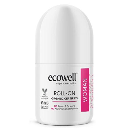 Ecowell Ecowell Antiperspirant Kadın Roll-On Deodorant 75 ml