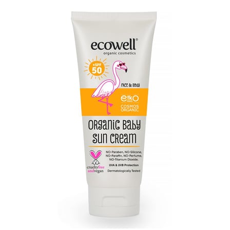 Ecowell Organik Bebek Güneş Kremi 50 SPF 110 gr