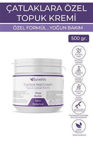 Topuk Çatlak Kremi Topuk Çatlakları İçin Nemlendirici Skin Balance Serisi Topuk Çatlak Kremi