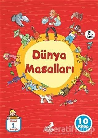 Düz Yazılı Dünya Masalları (10 Kitap Takım)