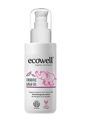 Ecowell Organik Bebek  Bebek Şampuanı 300 ml + Bebe Yağı 100 ml+ Pişik Kremi 110 gr.