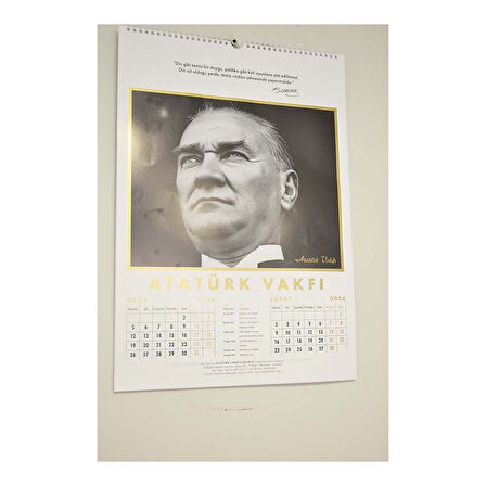 Atatürk Vakfı Duvar Takvimi 2026