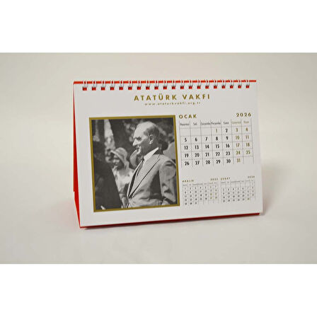 Atatürk Vakfı Piramit Masa Takvimi 2026