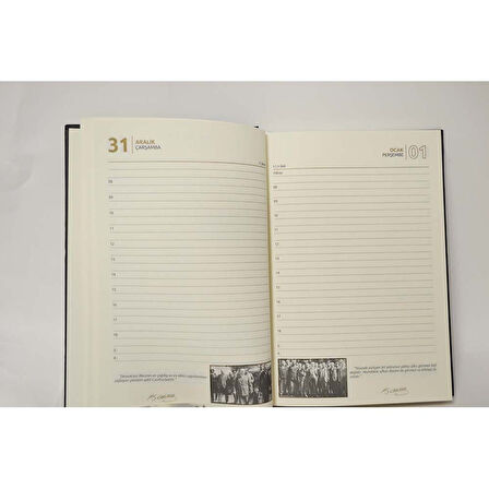 Atatürk Vakfı Günlük Ajanda 2026