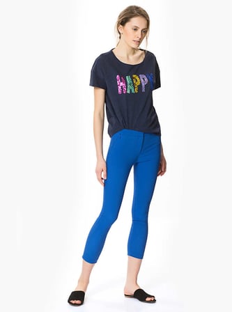 Kısa Paça Skinny Pantolon   Saks