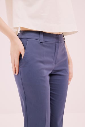 Kısa Paça Pantolon Lacivert