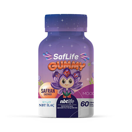 Saflife Gummy 60 Çiğnenebilir Jel Form