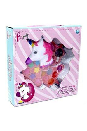 Pretty Pinky Unicorn Güzellik Ve Makyaj Seti
