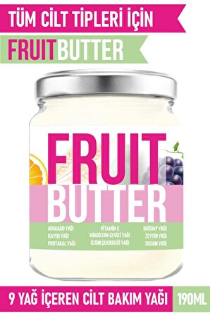 FRUIT BUTTER CİLT BAKIM YAĞI 190ml