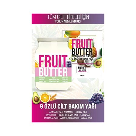 FRUIT BUTTER CİLT BAKIM YAĞI 190ml