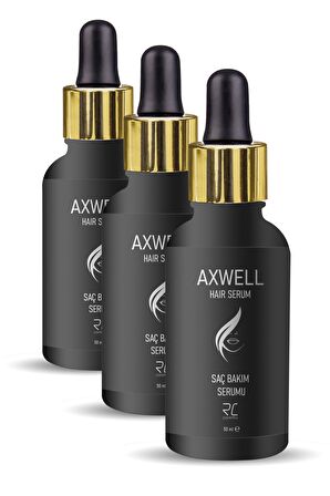 AXWELL SAÇ DÖKÜLMELERİNE KARŞI ONARICI BAKIM SERUMU 50ml*3 ADET