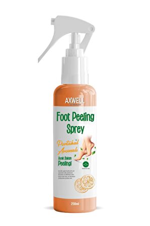 Axwell Premium Portakal Aromalı Ayak Bakım Peeling Spreyi 250ml