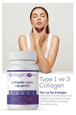 5 Tip Kolajen Tablet + Kolajen Krem + Kolajen Serum 3 Lü Fırsat Seti