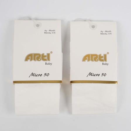 Artı Micro Külotlu Muz Çorap 300178 Beyaz