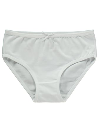Artı Çorap Classic 3'lü Kız Slip Set - Beyaz
