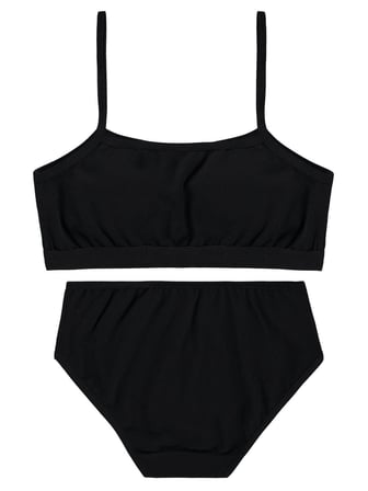 Artı Çorap -Kare Tekstil Linamis İp Askılı Yarım Atlet Slip Takım