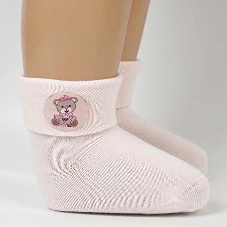 Bukre Aks Kız Bebek Soket Çorap K46292 Asorti