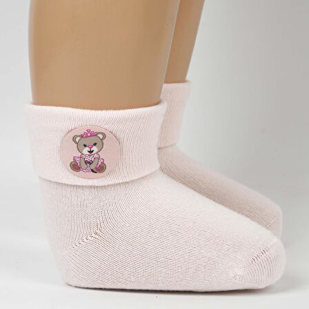 Katamino Bukre Aks Kız Bebek Soket Çorap K46292 Asorti