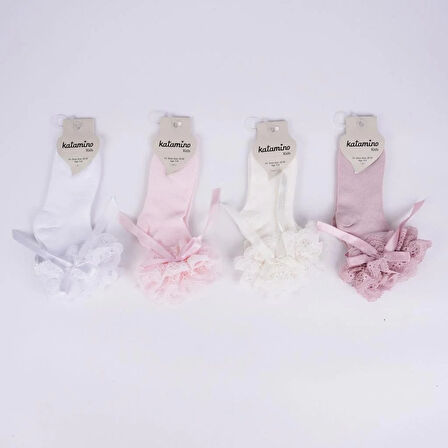 Zinet Aks Kız Soket Çorap K22239 Asorti