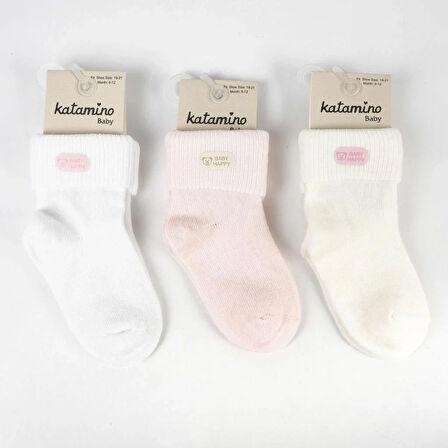 Susam Aks. Kız Bebek Soket Çorap K46340 Asorti