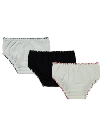 Artı Çorap Muldira Kız 3' Lü Slip - Standart