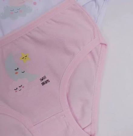 Katamino Beryu Kız 3Lü Slip K128627 Asorti