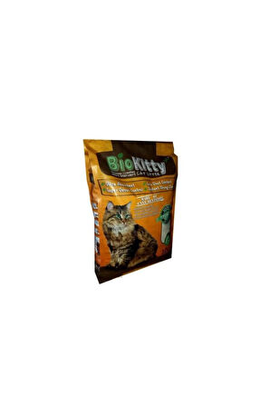 BioKitty AloeVera Kokulu Tozsuz İnce Taneli Topaklanan Kedi Kumu 10 Lt